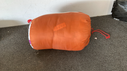 Coleman Orange Sleeping Bag