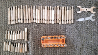 (1) Ammo Can & (2) Bit Drivers, (8) Bit Holders & Assorted Bits - 5