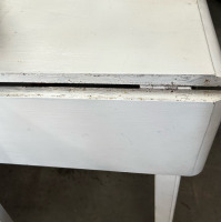 White Table, With Chairs - 4