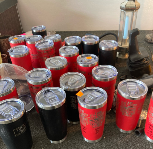 Vacuum Cleaner, Latern, Air Pump, & 24 Trump 24 Cups