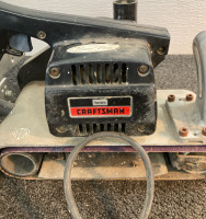 Craftsman Belt Sander, Kraft Tech Hand Sander, Plastic Office Trays, & Two Wireless Routers- All Working - 2