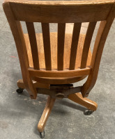 Antique Wooden Roller Chair - 3