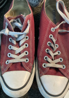 Bates Church Shoes Size 11 Men&rsquo;s, Converse Size 7 Women&rsquo;s, Boots Size 9 Men&rsquo;s, Women&rsquo;s Boots, Converse Size 8.5 Women&rsquo;s, & Assorted Scarves And Hats - 3