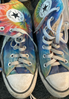 Bates Church Shoes Size 11 Men&rsquo;s, Converse Size 7 Women&rsquo;s, Boots Size 9 Men&rsquo;s, Women&rsquo;s Boots, Converse Size 8.5 Women&rsquo;s, & Assorted Scarves And Hats - 4
