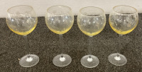 Colorful Wine Glass Set And Small Blue Tea Set - 3