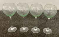Colorful Wine Glass Set And Small Blue Tea Set - 4