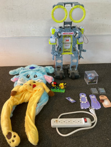 Electric Toy Robot, Anklets, Unforgettable Limited Edition Baseball, and More!!