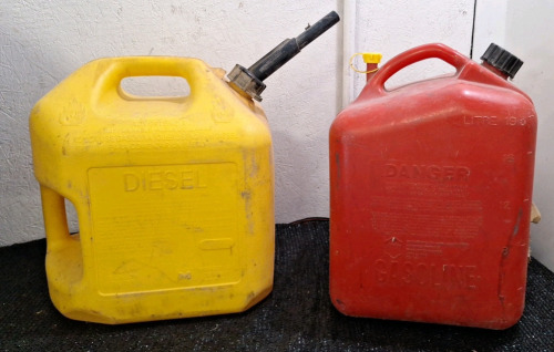 (2) 5-Gallon Gas Cans