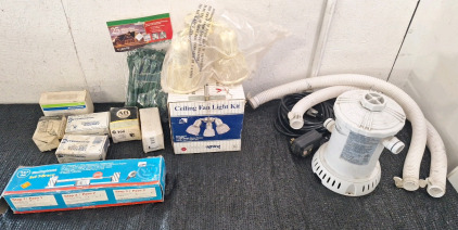 (1) Pool Pump & More