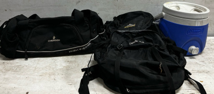 Bugle Bag, Himing Bag, And Round Cooler