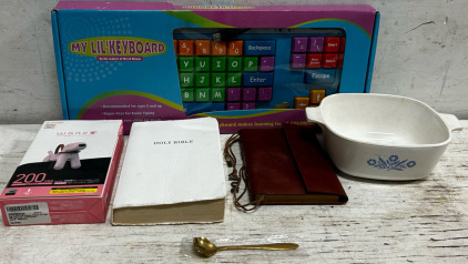Keyboard, Note Book, And More