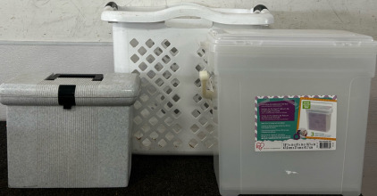 Laundry Basket, Scrapping Containers, And Openable Box