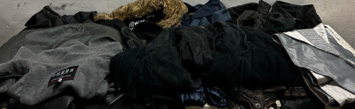 Assorted Leather Jackets, And Guess Vest