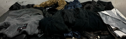 Assorted Leather Jackets, And Guess Vest