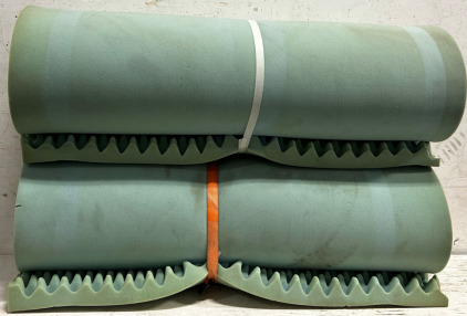 (2) Memory Foam Bed Pads