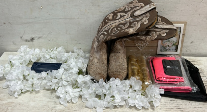 Boots, Picture Frame, And More