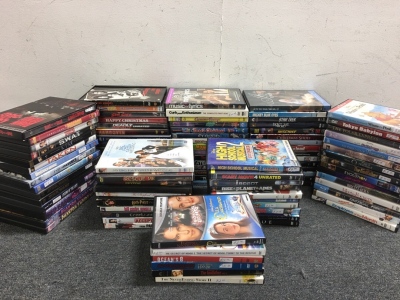 100 Disk DVD Movie Collection