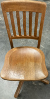 Antique Wooden Roller Chair - 6