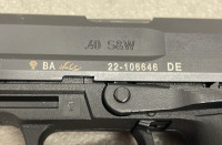 HK Model USP .40 S/W Caliber, Semi Automatic Pistol W/ Box And Extra Magazine - 8