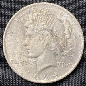 1924 Peace One Dollar
