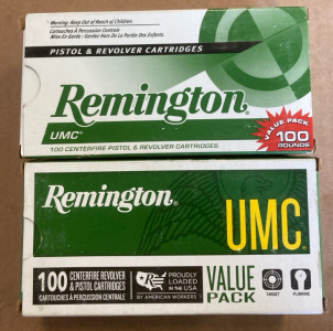 (200) Rounds of Remington UMC .40 S&W 180 Grain Full Metal Jacket