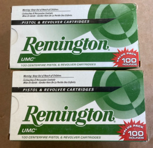 (200) Rounds of Remington UMC .40 S&W 180 Grain Full Metal Jacket