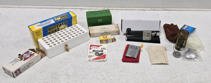 Assorted Ammunition & Hardness Tester