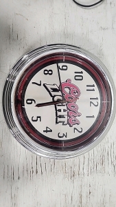 Coors Light Quartz Clock w/ Neon Feature [MB]