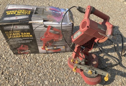 Chicago Electric Power Tools - Electric Chain Saw Sharpener