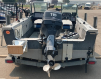 1995 LUND BOAT AND TRAILER - 3
