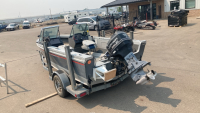 1995 LUND BOAT AND TRAILER - 5
