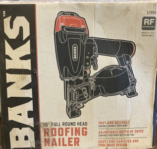 Banks 15 Full Round Head Roofing Nailer