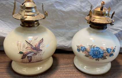 Vintage Oil Lamps