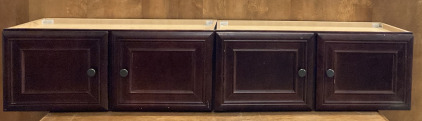 Cabinets -Dark Brown