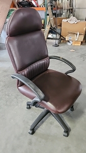 Burgundy Office Chair (BBFN) [MB]