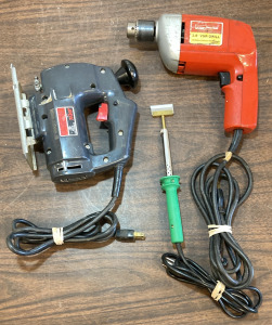 Skil Standard Duty Jig Saw 497, Power Kraft 3/8&rdquo; VSR Drill & More
