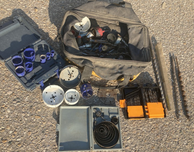 Bag Fill Of Drill Bits & More
