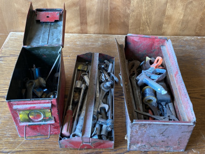 Various Tools, Vintage Ammo Box