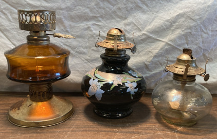 Vintage Oil Lamps