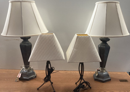 4 Lamps ( 2 Reg. & 2 Sm. )