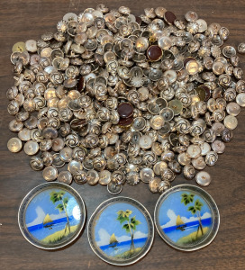 Silver Plated Buttons & More