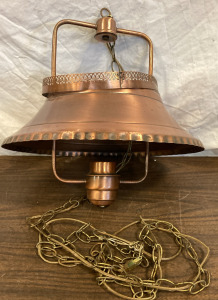 Copper Hanging Lamp