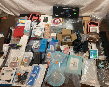 Variety Of Cargers, Hardware, IPhone Accessories, Switch Accessories & More - Tote Full