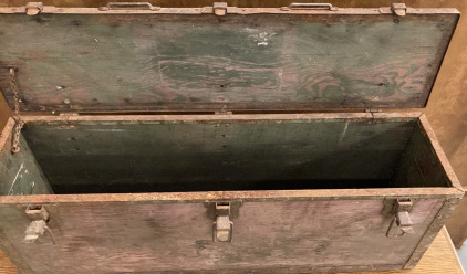 Vintage Wood Force Chest