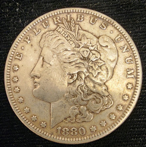 1880 Morgan Silver Dollar