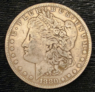 1880 Morgan Silver Dollar