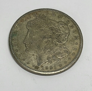 1921 Morgan Silver Dollar