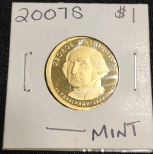 2007-S US President Dollar George Washington Coin