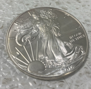 (1) 2016 American Eagle 1oz Silver Coin