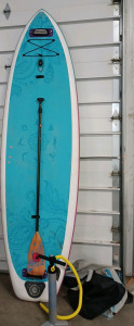 Body Glove Paddle Board w/ Paddle Oar & Pump & Carrying Backpack Case